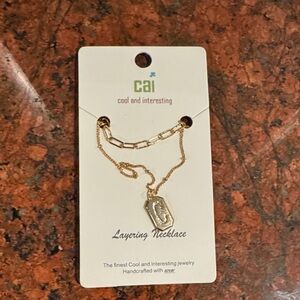 Gold Layering Necklace